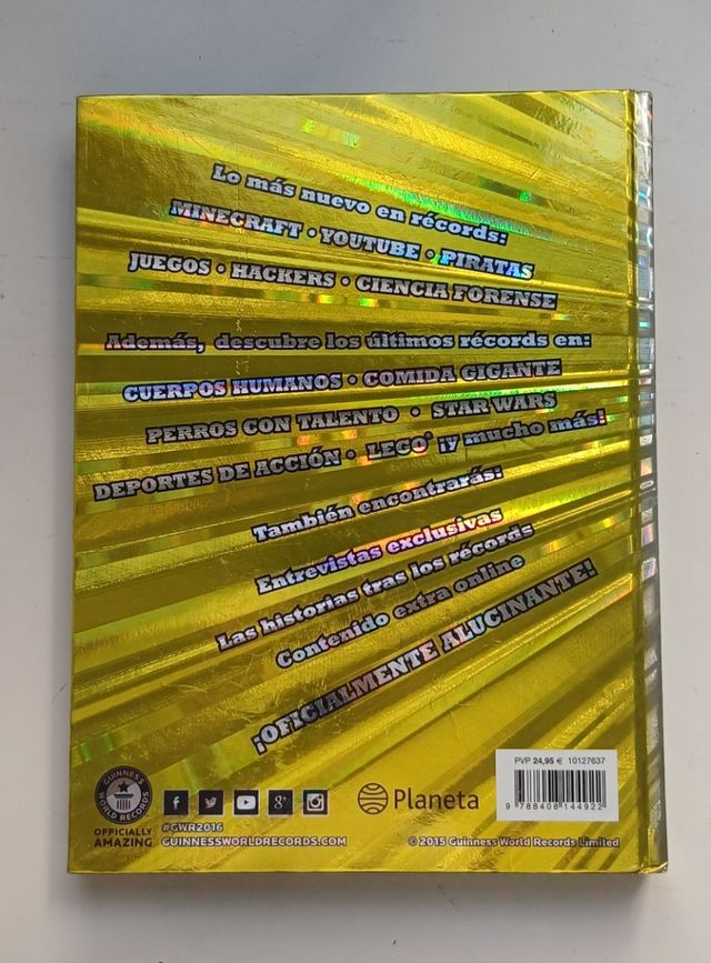 Guinness World Records 2016 (Spanish Edition)