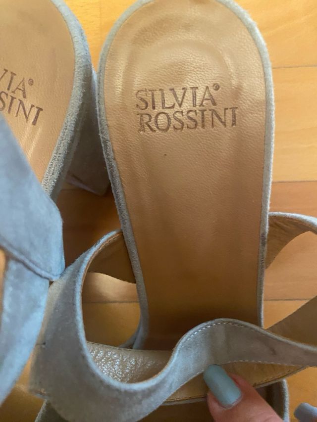 Sandali Silvia Rossini - Camoscio Grigio