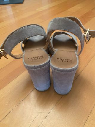 Sandali Silvia Rossini - Camoscio Grigio