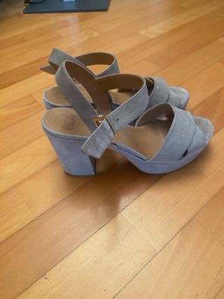 Sandali Silvia Rossini - Camoscio Grigio