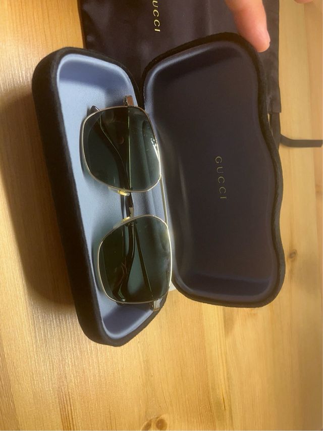 Gafas Gucci - Doradas Verdes