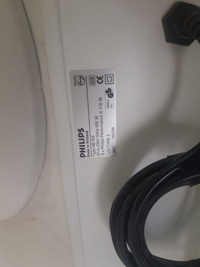 Lampara rayos UVA Philips cuerpo entero