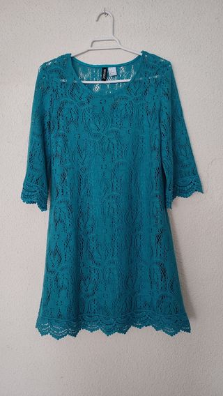 Vestido celeste Talla 36