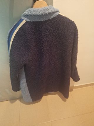 Chaquetón Vilagallo azul talla S