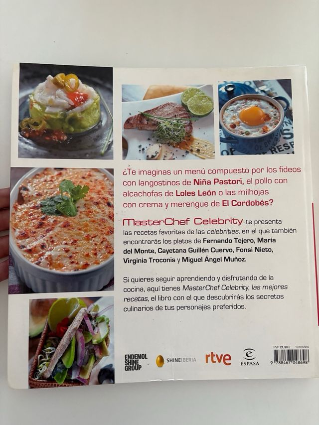 MasterChef Celebrity. Las mejores recetas.