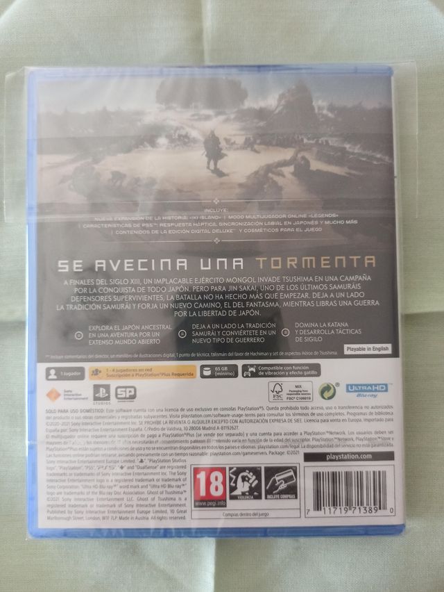 🇪🇦 GHOST OF TSUSHIMA DIRECTORS CUT