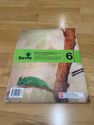 Ciencias de la naturaleza. 6 Primaria. Savia. C...