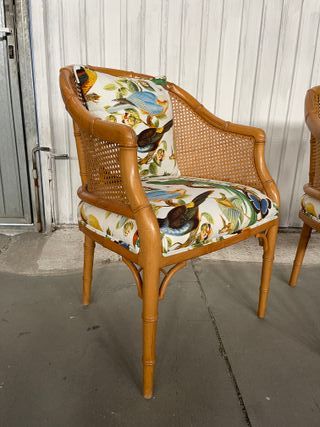 Sillones antigos original restaurados y tapizados
