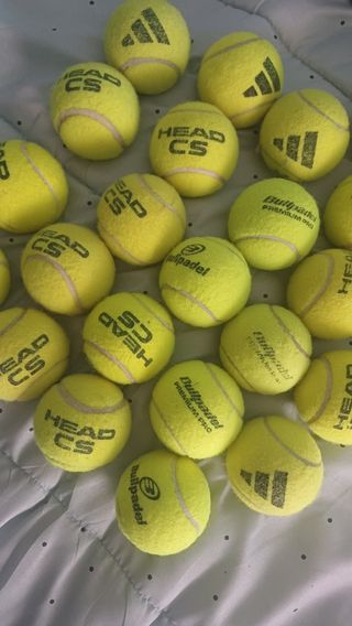 15 Pelotas de padel y tenis usadas
15 x 5€