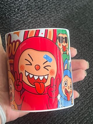 Caneca Labubu - Caneca de Porcelana