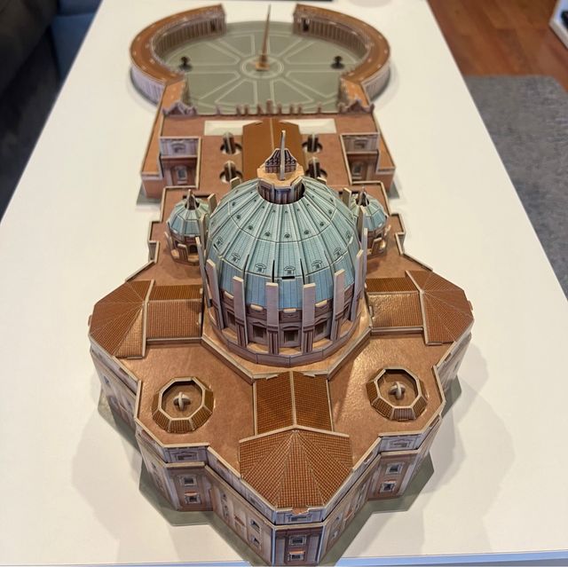 Puzle 3D Basílica San Pedro