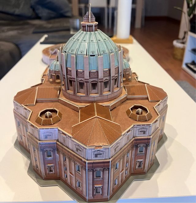 Puzle 3D Basílica San Pedro