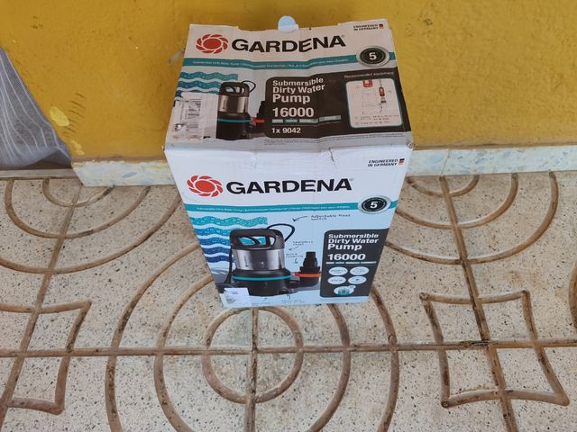 Bomba Sumergible Gardena 16000