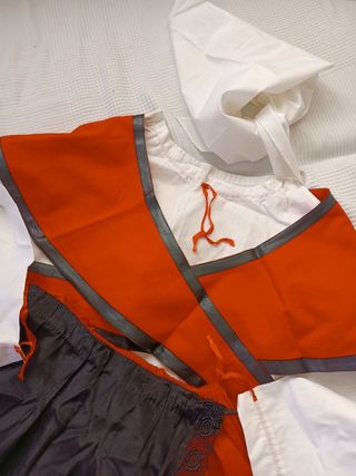 Traje regional completo hecho a mano 