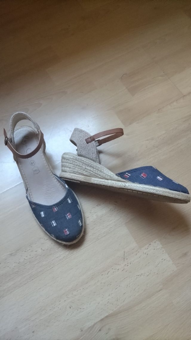 Alpargatas cuña mujer -talla 41