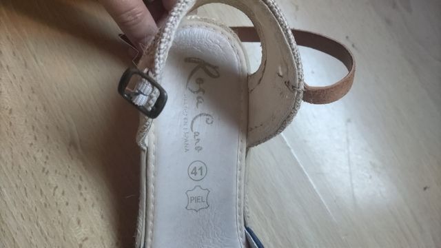 Alpargatas cuña mujer -talla 41