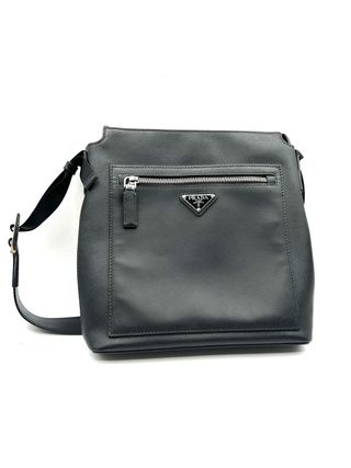 Bolso bandolera Prada negro