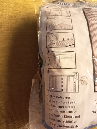 Mosquitera magnética 90x210cm