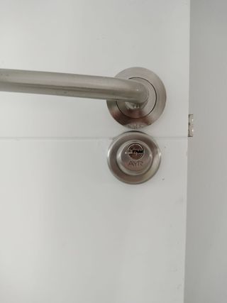 Puertas paso macizas blancas