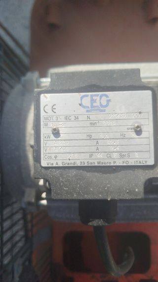 Compresor aire 400l 5.5cv