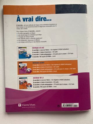 A Vrai Dire 2 Livre De L'eleve+civi-digitale