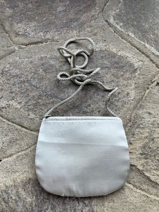 Mini borsa paillettes oro argento