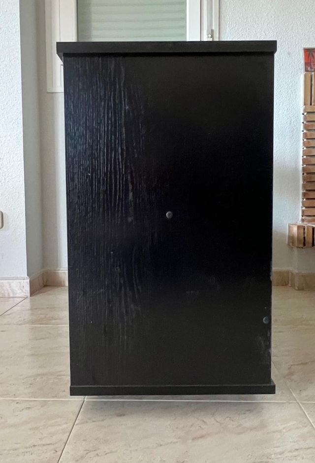 Mueble TV - Negro - Madera