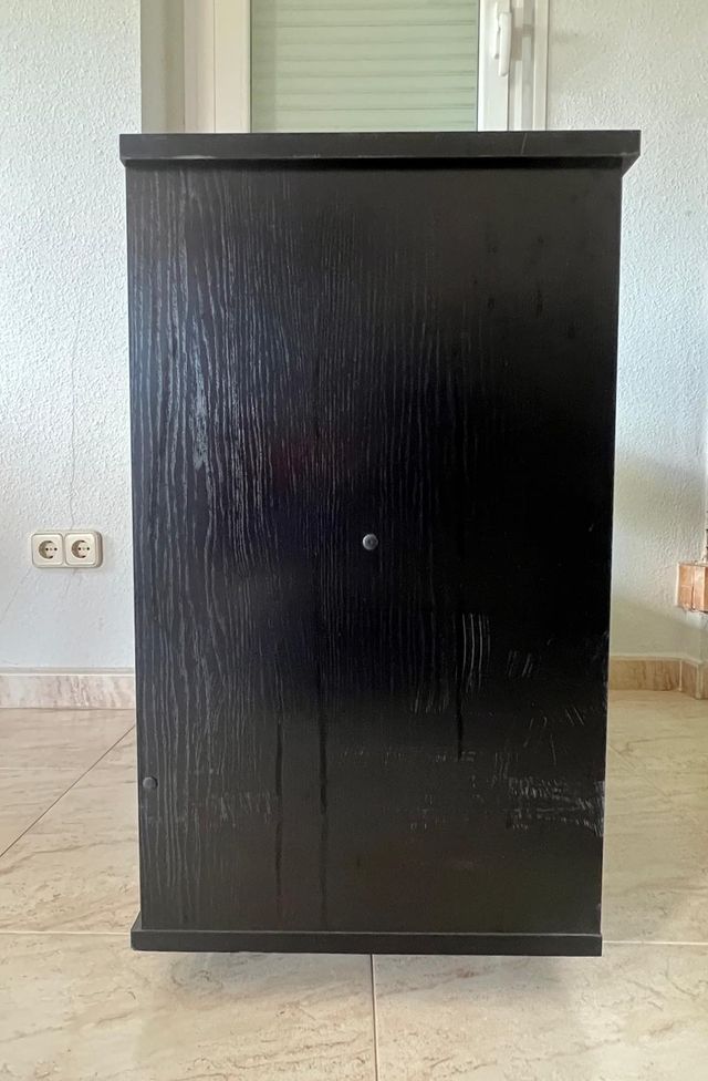 Mueble TV - Negro - Madera