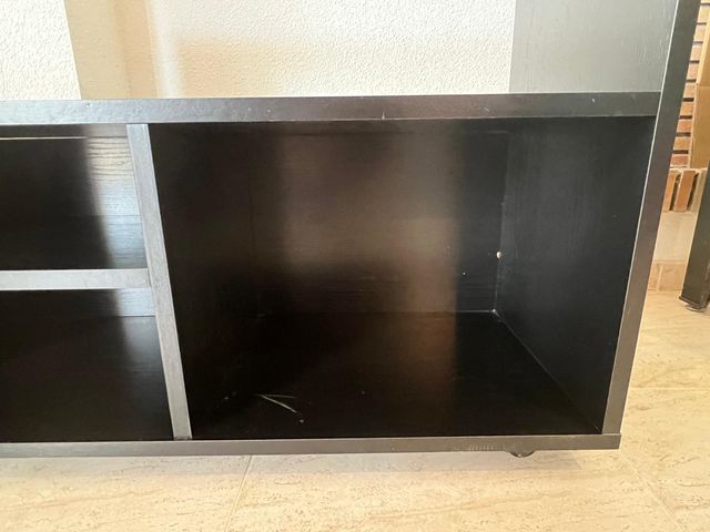 Mueble TV - Negro - Madera
