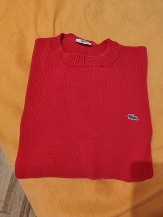 Jersey Lacoste rojo
