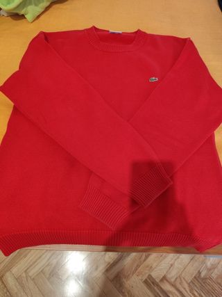 Jersey Lacoste rojo