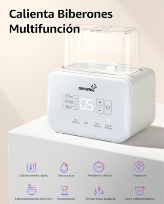Calienta biberones GROWNSI multifunción