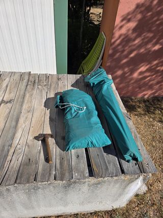 Tienda cocina camping - Gris y Rosa