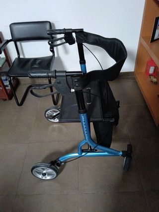 Andador ligero plegable
