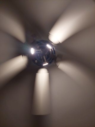 Ventilador techo 5 aspas blanco