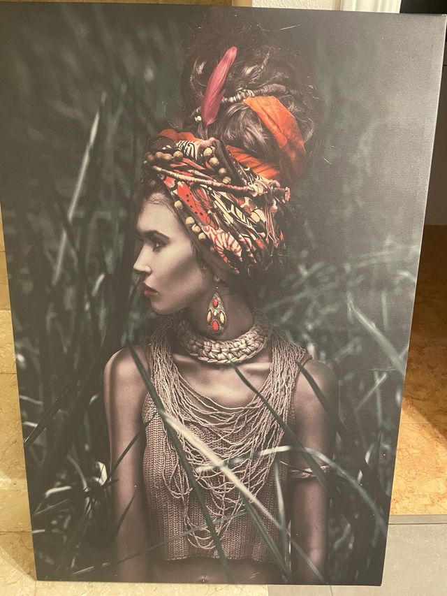 Cuadro étnico mujer