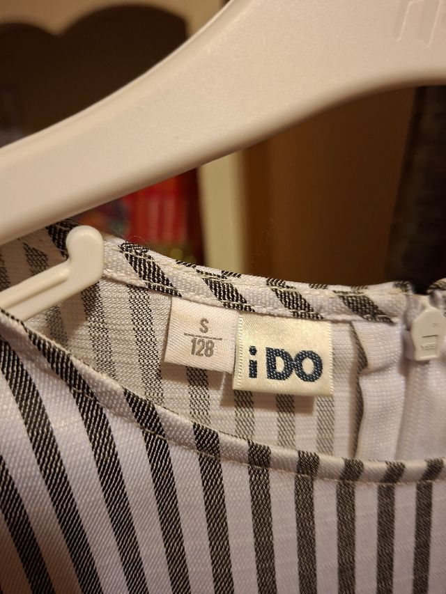 Vestido rayas iDO niña T-S