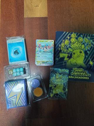 Caja ETB Pokémon Chispas Fulgurantes