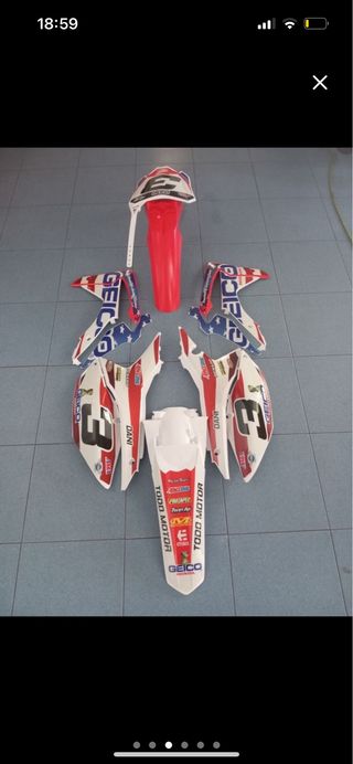 Kit plásticos CRF 2017