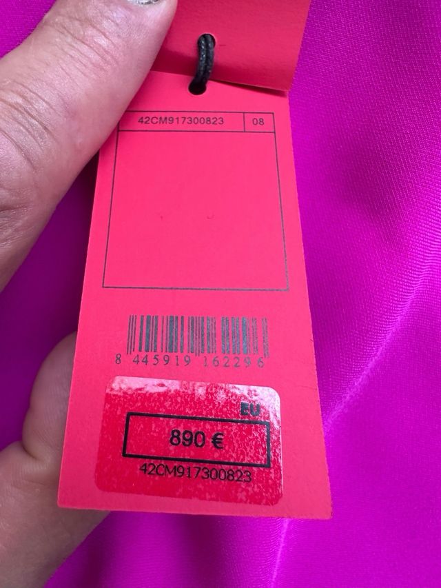 Vestido Carolina Herrera rosa