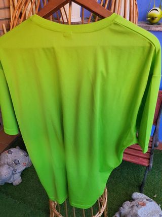 Camiseta deportiva verde XXXL