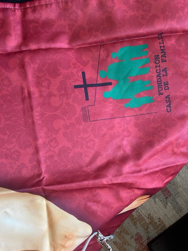 Bandera Niño Jesús - Burdeos