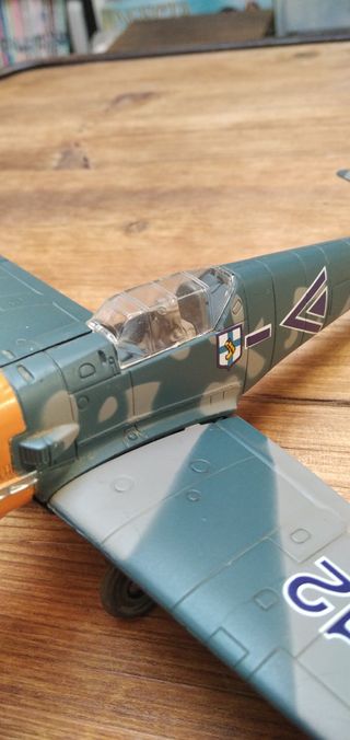 Maqueta caza Messerschmitt Bf-109