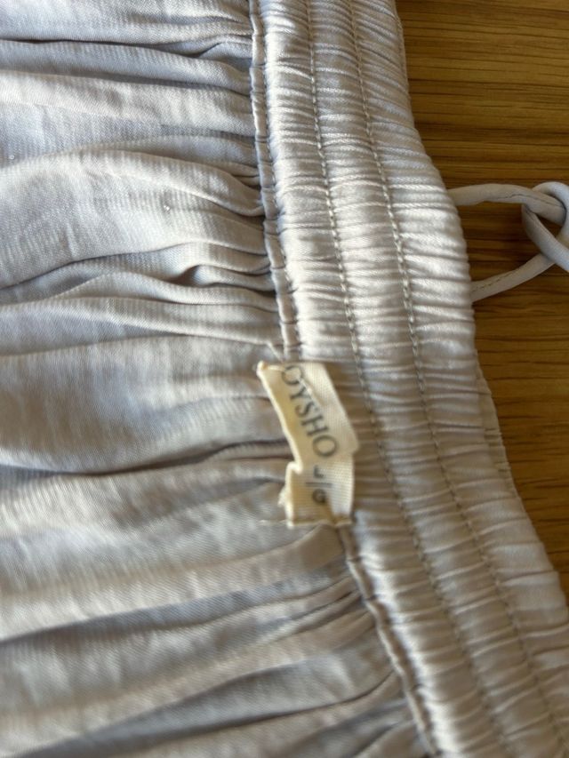 Falda Oysho beige - L/40/12