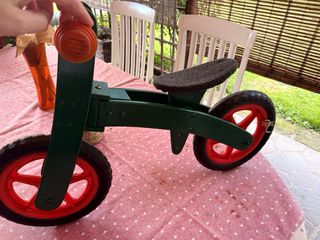 Bicicletta legno bimbi senza pedali