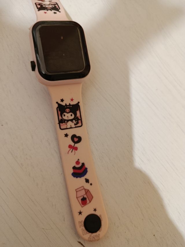 Orologio Hello Kitty Kuromi rosa