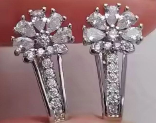 Pendientes Plata circonitas