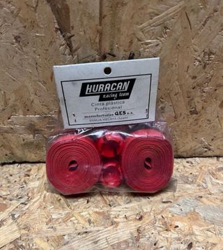 Cinta manillar Huracán roja