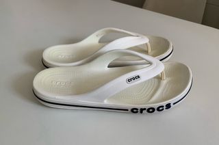 Chanclas Crocs blancas