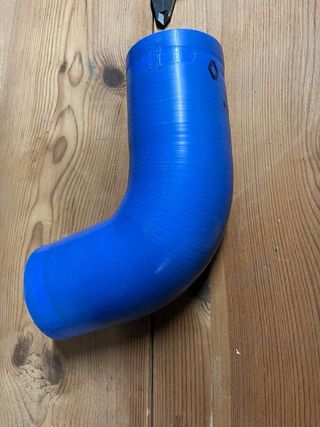 Codo silicona Renault 5430043665 manguito